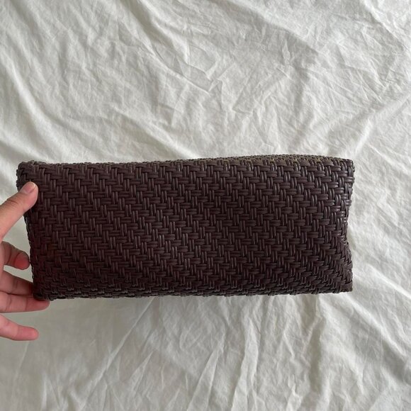 Brown Woven Top-handle bag - Picture 6 of 8